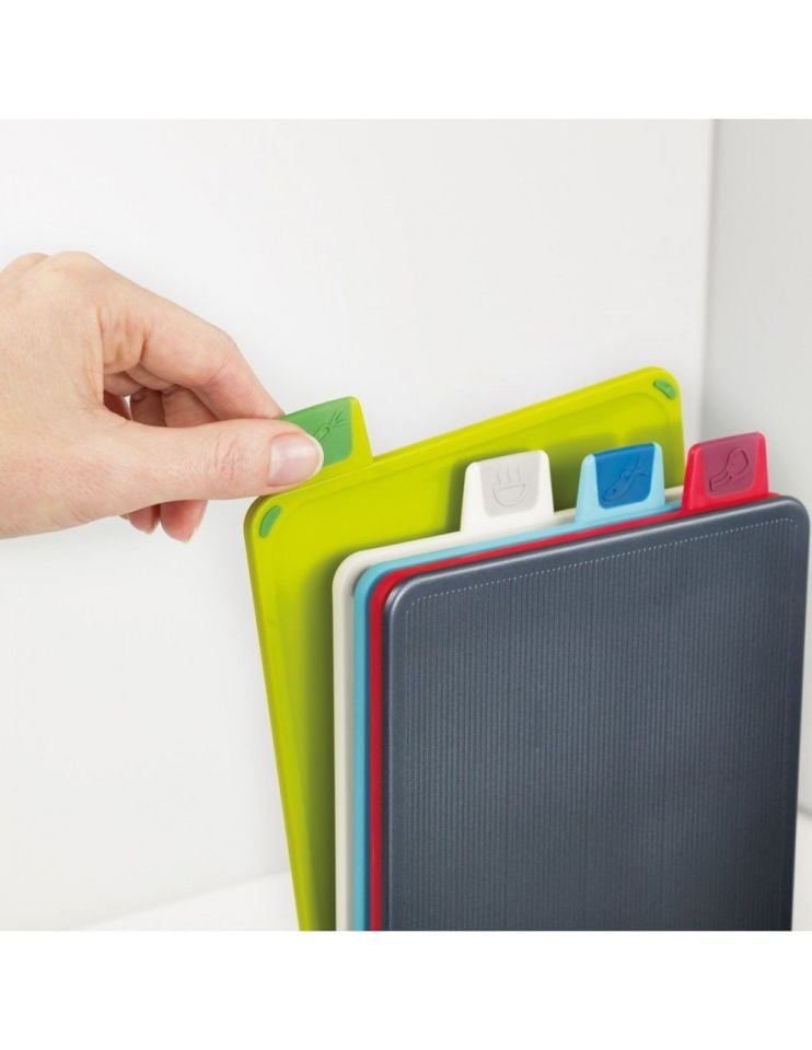 Joseph Joseph Index™ Mini Kesme Tahtası Seti - Grafit