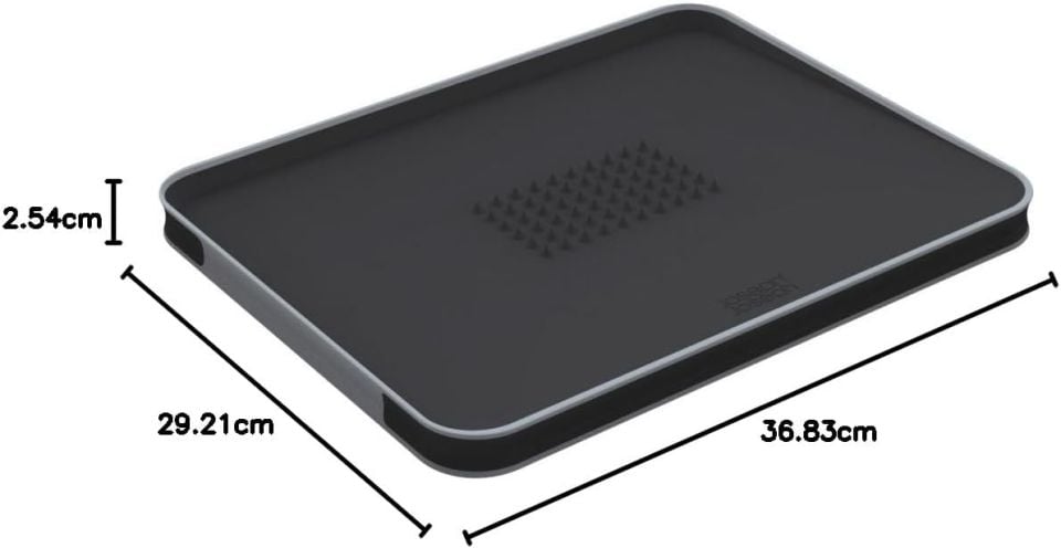 Joseph Joseph Cut&Carve™ Plus Büyük Kesme Tahtası - Siyah