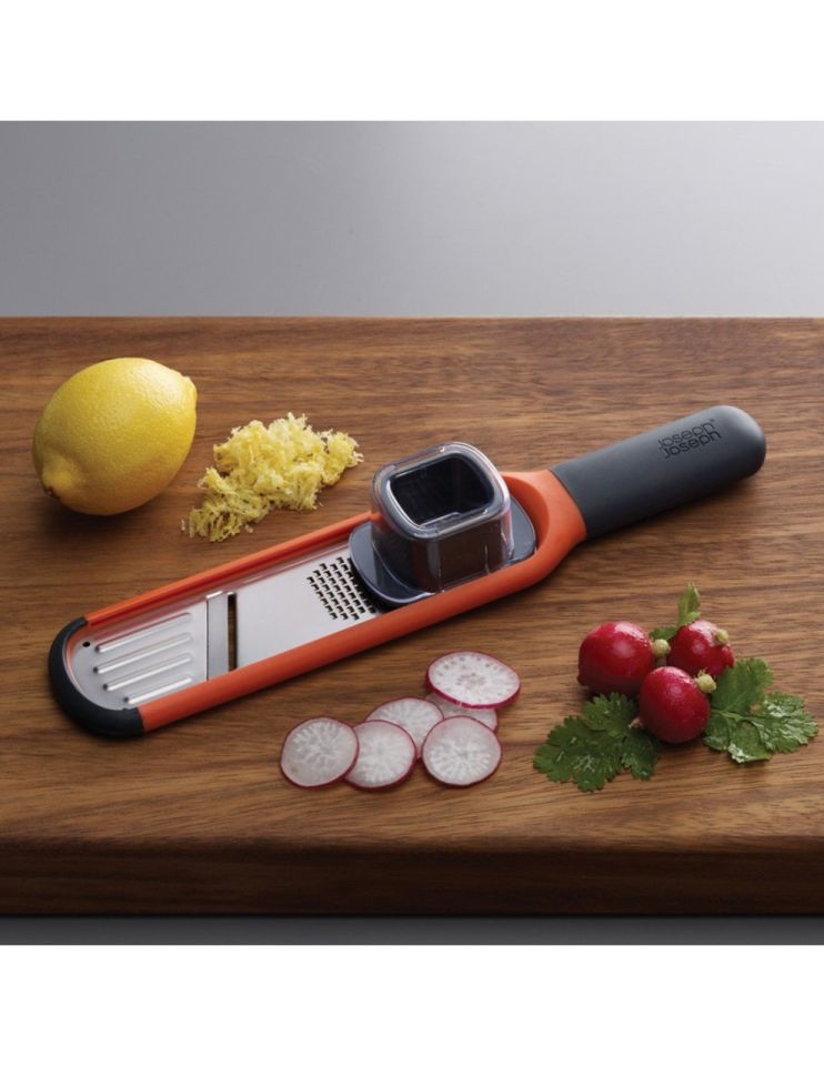Joseph Joseph Handi-Grate™ 2'si 1 Arada Mini Rende ve Dilimleyici - Turuncu