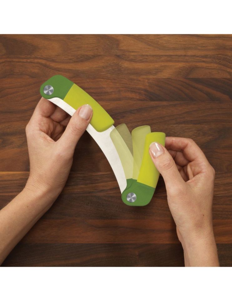 Joseph Joseph Katlanır Mezzaluna - Yeşil/Koyu Yeşil