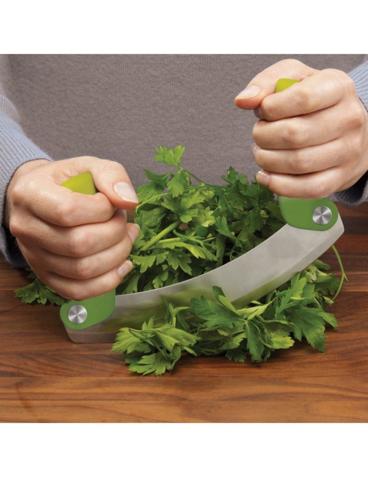 Joseph Joseph Katlanır Mezzaluna - Yeşil/Koyu Yeşil