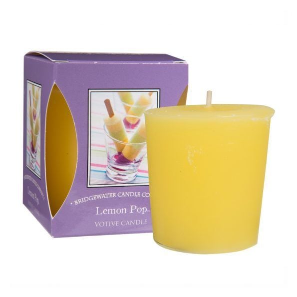 VOTIVE MUM - LEMON POP
