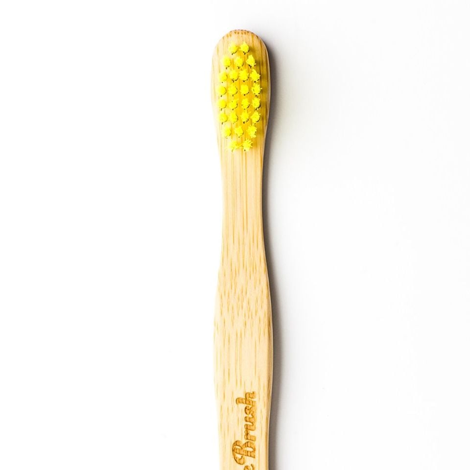 Bambu Çocuk Diş Fırçası - Sarı