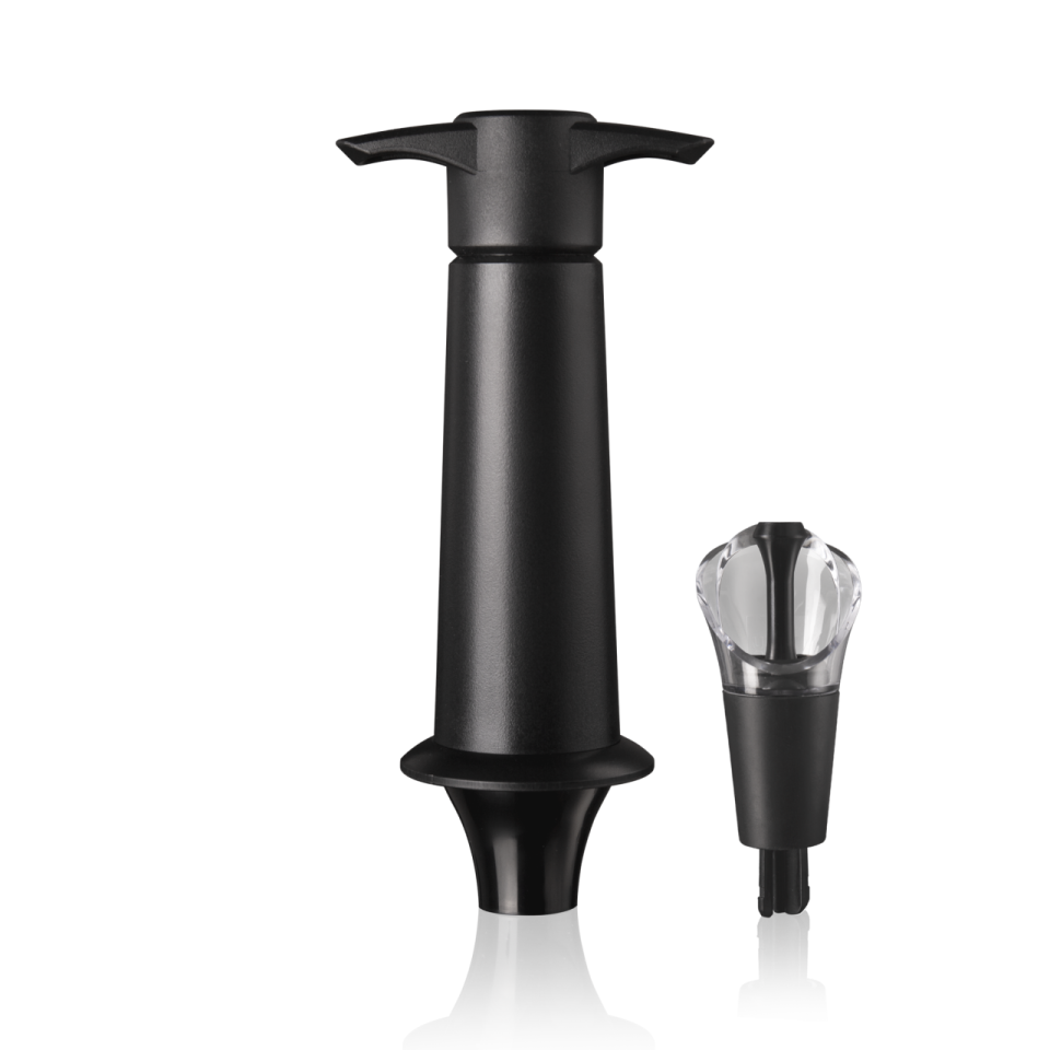 Vacu Vin Şarap Vakum Seti (1 pompa + 1 Damlalıklı Tıpa)