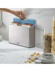 Joseph Joseph Folio™ Büyük Kesme Tahtası Seti - Gümüş