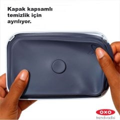 Oxo Saklama Kabı Pop Büyük Kare - Uzun - 5.6 lt