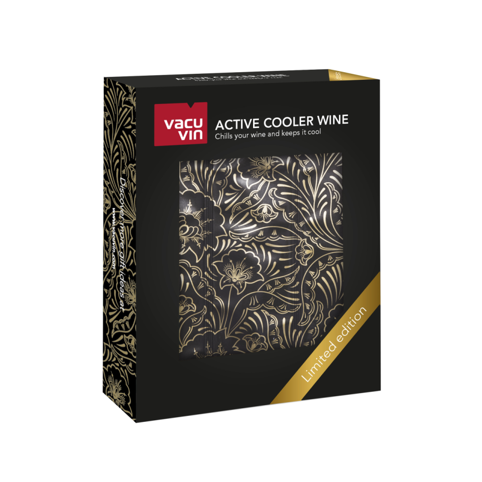 Vacu Vin Şarap Soğutucu Kılıf / Gold Desenli  (Limited Edition)