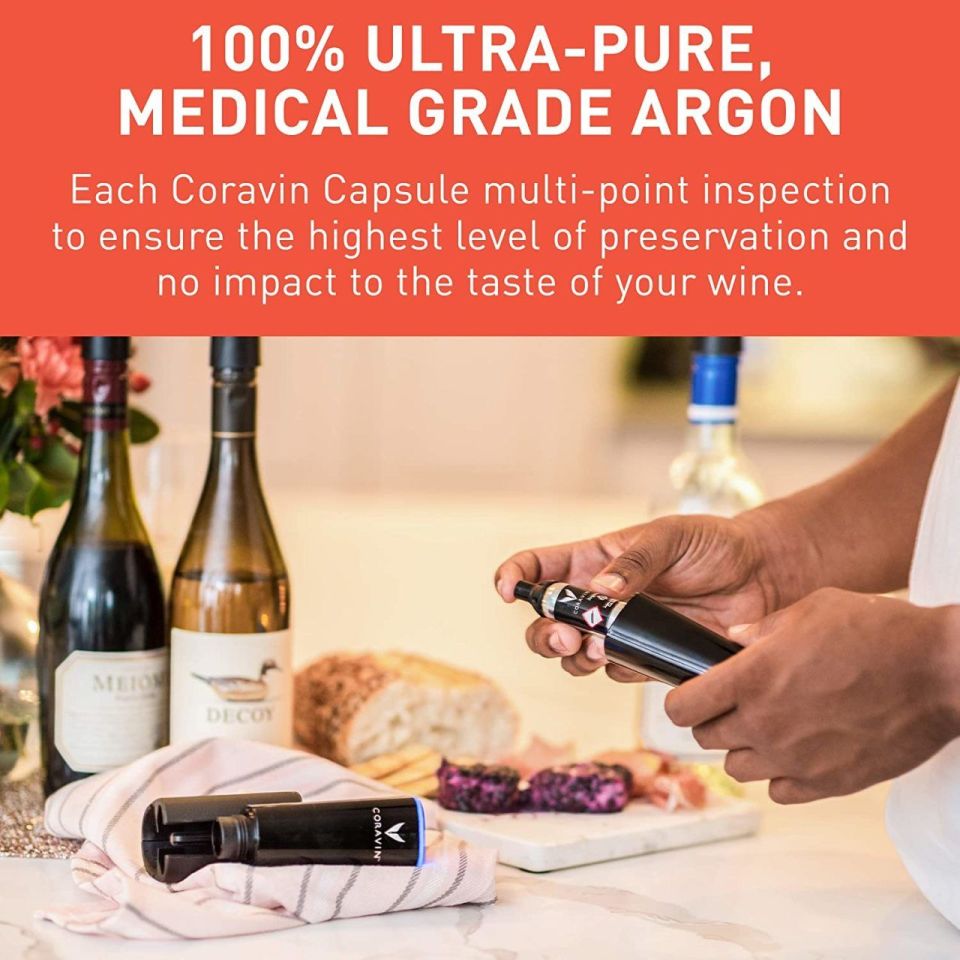 Coravin™ Argon Kapsül - 6'lı Set