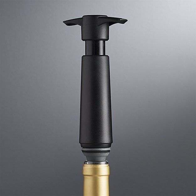 Vacu Vin Şarap Tıpa Seti 6'lı / Gri