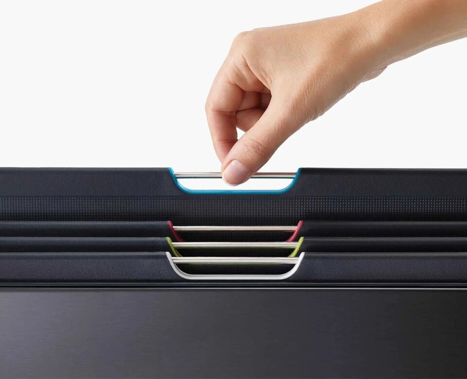 Joseph Joseph Folio Steel 4pc Board Set (C/Black)