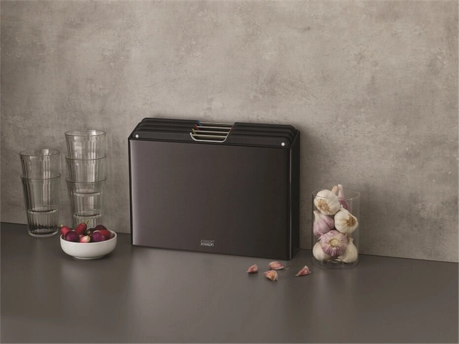 Joseph Joseph Folio Steel 4pc Board Set (C/Black)