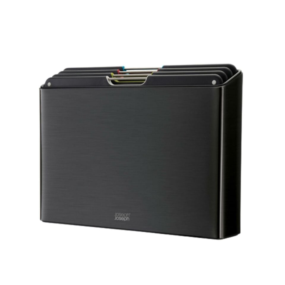 Joseph Joseph Folio Steel 4pc Board Set (C/Black)