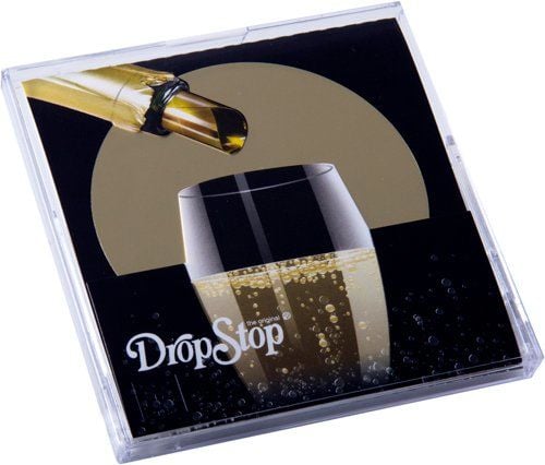 DropStop Minidisk Şampanya Ağızlığı / Altın rengi (5'li paket)