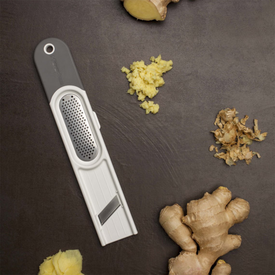 Microplane 3in1 Zencefil Rende, Dilimleme Soyma Gereci