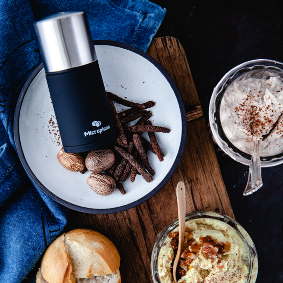 Microplane Baharat Değirmeni 2in1