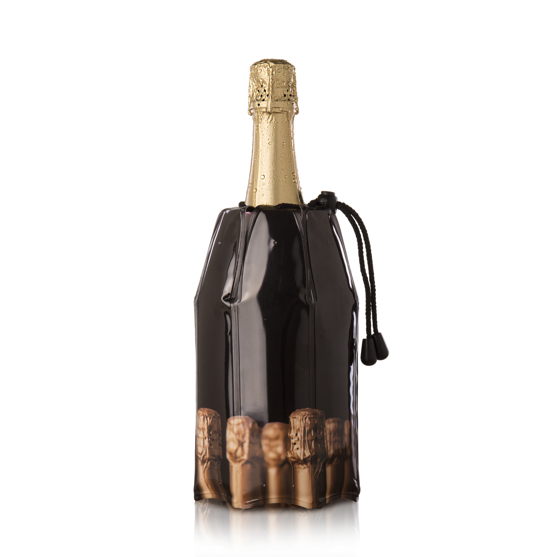 Vacu Vin Aktif Şampanya Soğutucu, Desenli