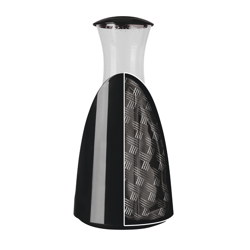 Vacu Vin Aktif Soğutucu Karaf, Siyah