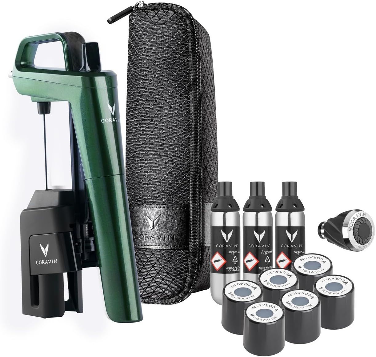 Coravin™ 112453B Model 6+ Limited-Edition Forest Green
