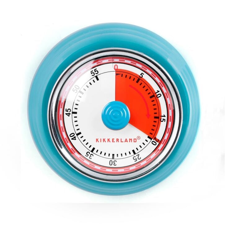 Mıknatıslı Mutfak Zamanlayıcısı - Çelik Mavi