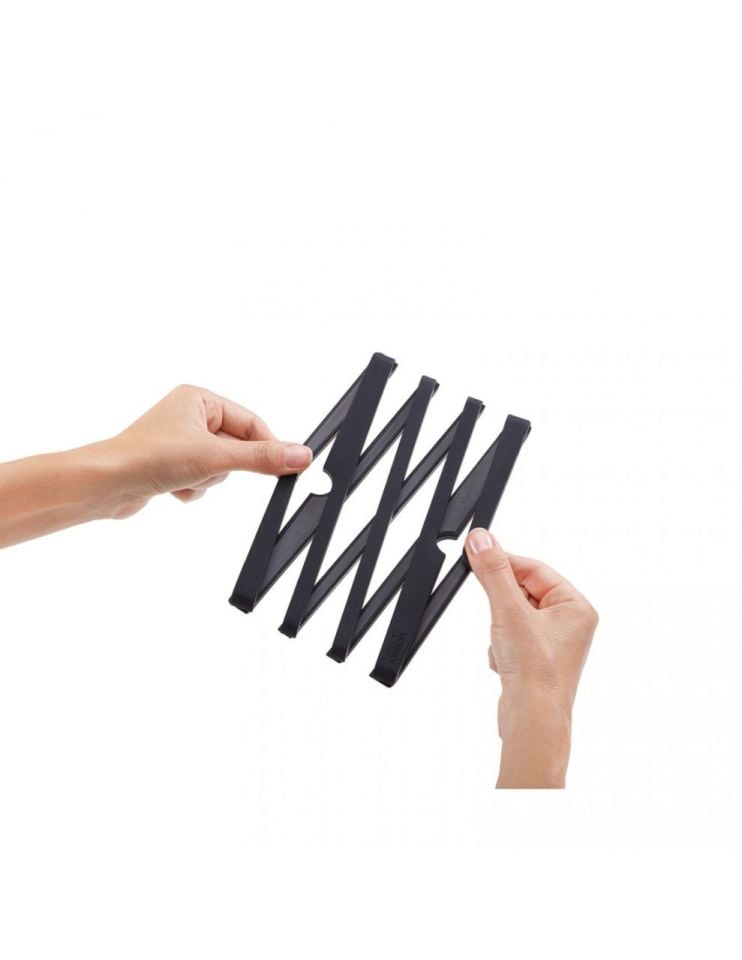 Joseph Joseph Stretch™ Uzayan Silikon Altlık - Siyah